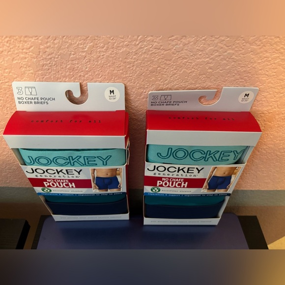 2 x 3pack Jockey no chafe pouch boxer briefs (6) NWT - Picture 3 of 4